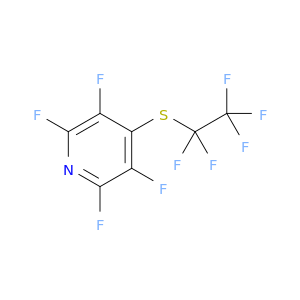 Pyridine, 2,3,5,6-tetrafluoro-4-[(pentafluoroethyl)thio]-