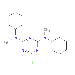1,3,5-Triazine-2,4-diamine, 6-chloro-N,N'-dicyclohexyl-N,N'-dimethyl-