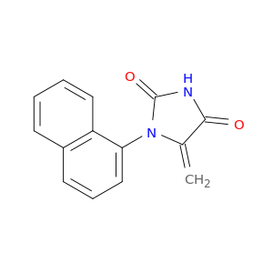 2,4-Imidazolidinedione, 5-methylene-1-(1-naphthalenyl)-