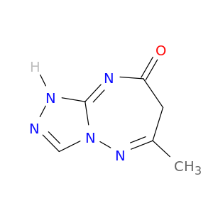1H-1,2,4-Triazolo[4,3-b][1,2,4]triazepin-8(7H)-one, 6-methyl-