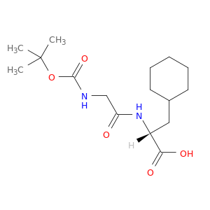 D-Alanine, N-[(1,1-dimethylethoxy)carbonyl]glycyl-3-cyclohexyl-