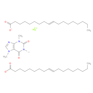 镁,(3,7-二氢-3,7-二甲基-1H-嘌呤-2,6-二乙酰-N1)(9-十八烷烯OO-O)-,(Z)-