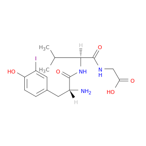 Glycine, N-[N-(3-iodo-D-tyrosyl)-L-valyl]-