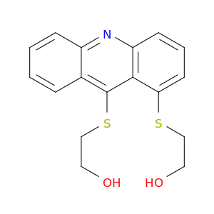 Ethanol, 2,2'-[1,9-acridinediylbis(thio)]bis-