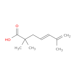 4,6-Heptadienoic acid, 2,2,6-trimethyl-, (E)-