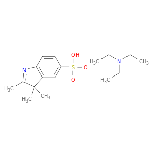 3H-吲哚-5-磺酸,2,3,3-三甲基-,CPOMD。用n,n-二乙基乙胺(1：1)