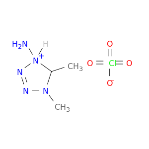 1H-Tetrazolium, 1-amino-4,5-dimethyl-, perchlorate