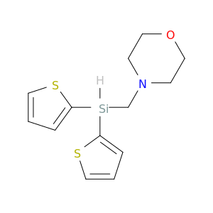 Morpholine, 4-[(di-2-thienylsilyl)methyl]-