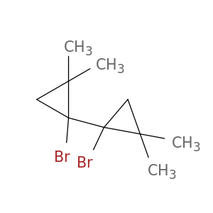1,1'-Bicyclopropyl, 1,1'-dibromo-2,2,2',2'-tetramethyl-