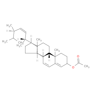 (22E)-ERGOSTA-4,6,22-TRIEN-3-YL ACETATE
