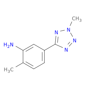 2-Methyl-5-(2-methyl-2h-tetrazol-5-yl)aniline