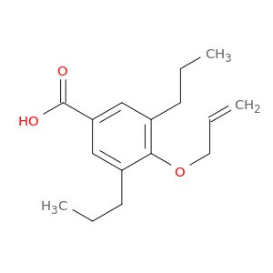 Benzoic acid,4-(2-propen-1-yloxy)-3,5-dipropyl-