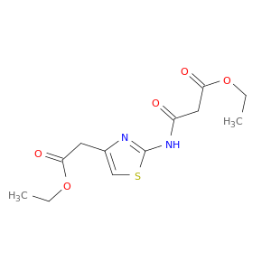 4-Thiazoleacetic acid, 2-[(3-ethoxy-1,3-dioxopropyl)amino]-, ethyl ester