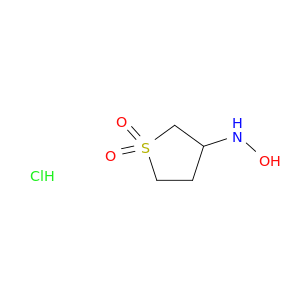 3-(hydroxyamino)tetrahydrothiophene 1,1-dioxide hydrochloride