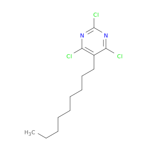 Pyrimidine,2,4,6-trichloro-5-nonyl-