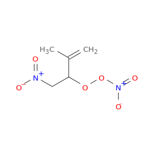 Peroxynitric acid, 2-methyl-1-(nitromethyl)-2-propenyl ester