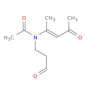 Acetamide, N-[(1E)-1-methyl-3-oxo-1-buten-1-yl]-N-(3-oxopropyl)-