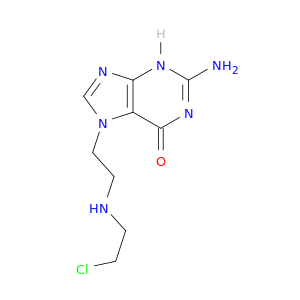 2-amino-7-[2-(2-chloroethylamino)ethyl]-3H-purin-6-one