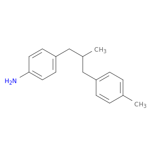 Benzenamine, 4-[2-methyl-3-(4-methylphenyl)propyl]-
