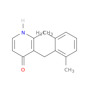 4(1H)-Pyridinone, 3-[(2,6-dimethylphenyl)methyl]-2-methyl-