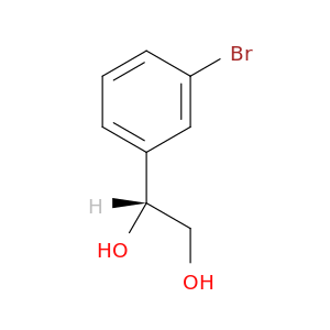(1R)-1-(3-溴苯基)-1,2-乙二醇