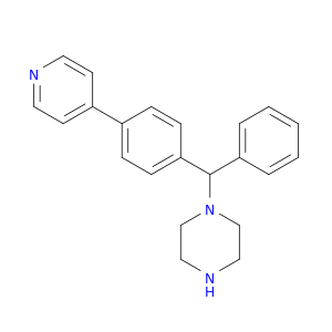 Piperazine, 1-[phenyl[4-(4-pyridinyl)phenyl]methyl]-