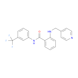 2-((吡啶-4-基甲基)氨基)-N-(3-(三氟甲基)苯基)苯甲酰胺