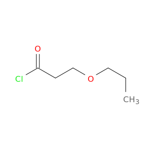 Propanoyl chloride, 3-propoxy-