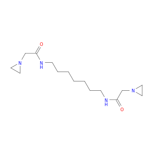 N,N'-(HEPTAMETHYLENE)BIS-1-AZIRIDINEACETAMIDE