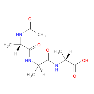 D-Alanine, N-[N-(N-acetyl-L-alanyl)-D-alanyl]-