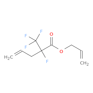 4-Pentenoic acid, 2-fluoro-2-(trifluoromethyl)-, 2-propenyl ester