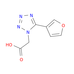 5-(3-FURANYL)-1H-TETRAZOLE-1-ACETIC ACID