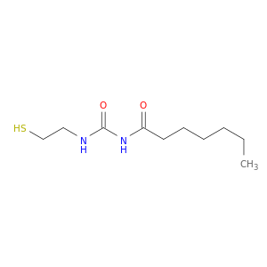 Heptanamide, N-[[(2-mercaptoethyl)amino]carbonyl]-
