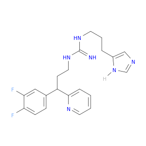 Guanidine,N-[3-(3,4-difluorophenyl)-3-(2-pyridinyl)propyl]-N'-[3-(1H-imidazol-5-yl)propyl]-