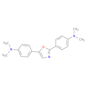 Benzenamine, 4,4'-(2,5-oxazolediyl)bis[N,N-dimethyl-