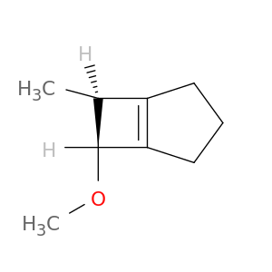 Bicyclo[3.2.0]hept-1(5)-ene, 6-methoxy-7-methyl-, cis-