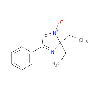 2H-Imidazole, 2,2-diethyl-4-phenyl-, 1-oxide