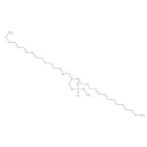 Phosphoric acid, mono[2,3-bis(tetradecyloxy)propyl] monomethyl ester