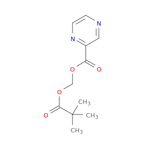 Pyrazinecarboxylic acid, (2,2-dimethyl-1-oxopropoxy)methyl ester