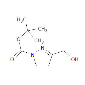 3-(羟甲基)-1H-吡唑-1-羧酸叔丁酯
