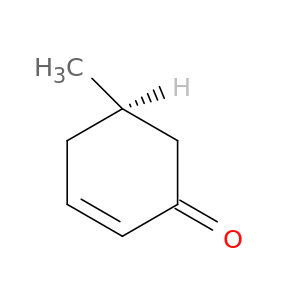 2-Cyclohexen-1-one, 5-methyl-, (5R)-