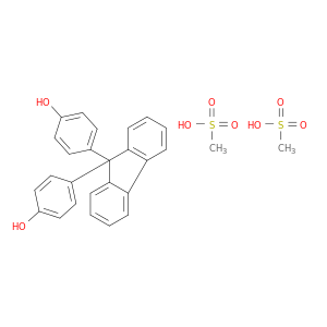 苯酚,4,4'-(9h-氟-9-ylidene)双-,二甲磺酸盐