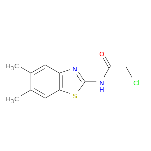 2-氯-N-(5,6-二甲基-2-苯并噻唑基)乙酰胺