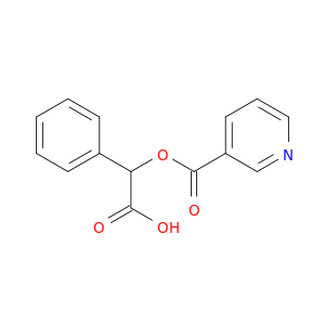 2-(Nicotinoyloxy)-2-phenylacetic acid