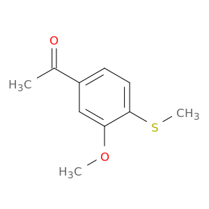 1-[3-methoxy-4-(methylsulfanyl)phenyl]ethan-1-one