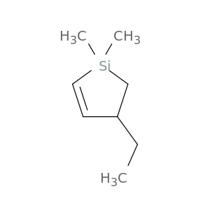 Silacyclopent-2-ene, 4-ethyl-1,1-dimethyl-