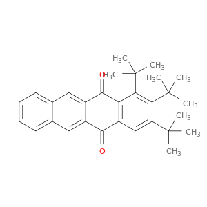 5,12-Naphthacenedione, 1,2,3-tris(1,1-dimethylethyl)-