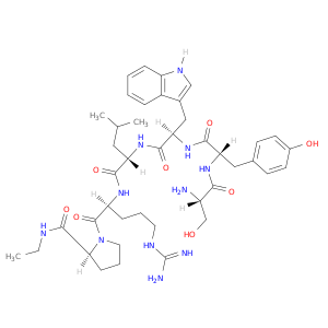 L-Prolinamide, L-seryl-L-tyrosyl-D-tryptophyl-L-leucyl-L-arginyl-N-ethyl-