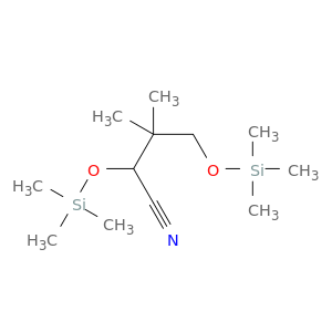 Butanenitrile, 3,3-dimethyl-2,4-bis[(trimethylsilyl)oxy]-