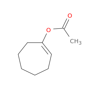 1-Cyclohepten-1-ol, acetate
